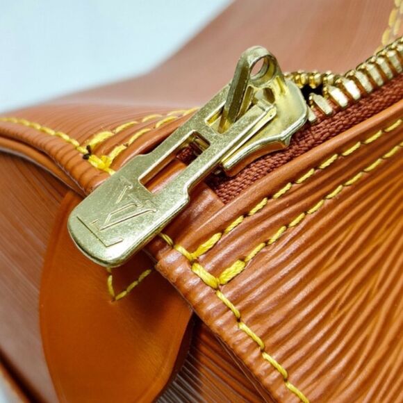 M LOUIS VUITTON Cipango Gold Epi Leather Keepall LV 50 Boston Travel Bag VI0994 - Picture 8 of 17